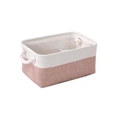 Imagem de Cesto Organizador Urban Linho e Algodão - Casa Raffaello