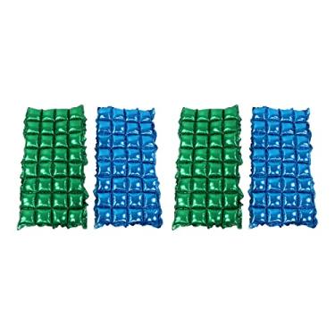 Imagem de Fundo de balão colorido folha de alumínio balão decoração de parede festa pano de fundo streamer cortina para natal dia das bruxas aniversário casamento chá de bebê decoração de