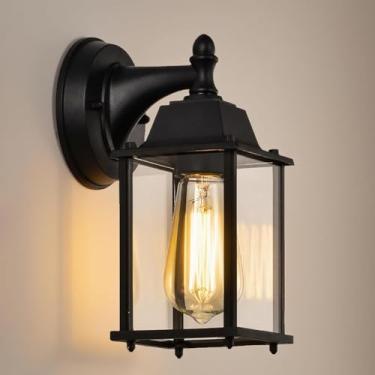 Imagem de Luminária de parede LED em formato de lua para quarto infantil, com controle remoto para intensidade ajustável, interruptor de luz de parede e plugue de cabo. Luminária de parede redonda dec