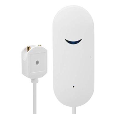 Imagem de Yinhing Detector de Vazamento de água Wi-fi, Alarme de Bateria Fraca, Sensor de Inundação Em Tempo Real Com Notificação de Aplicativo para Ios e , Casa Inteligente