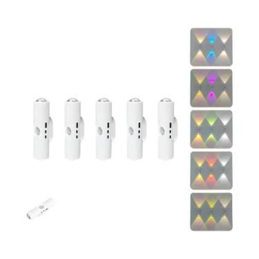 Imagem de Luminária De Armário De Duas Cores Com Sensor De Movimento Recarregáve