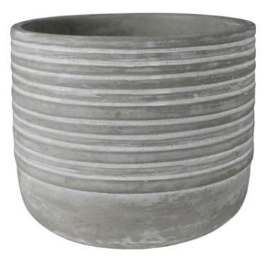 Imagem de HomArt Cachepot Sorrel, cimento - Lrg