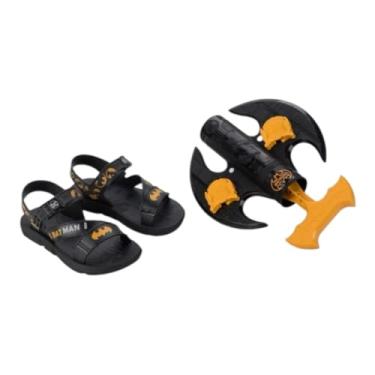 Imagem de Sandália Infantil Menino Grendene Kids Batman Lançador Preto 34