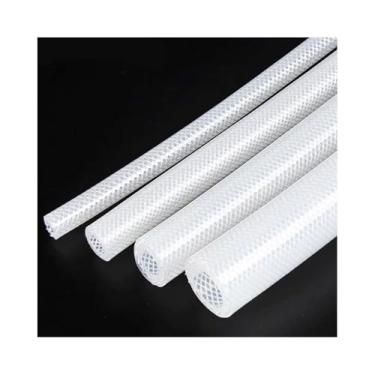 Imagem de Mangueira Silicone Alimentar 3 Metros (ID4-38mm) Dupla Trançada, Resistente -50°C~+250°C para Laboratório/Alimentar/Bebidas(ID32mm x OD42mm)