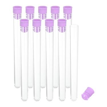 Imagem de Generic Suporte de armazenamento de agulha de costura de plástico de 1,5 x 15 cm, 10 peças de pino de agulha de bordado portátil para tubos de armazenamento de palitos de dente para tricô artesanal