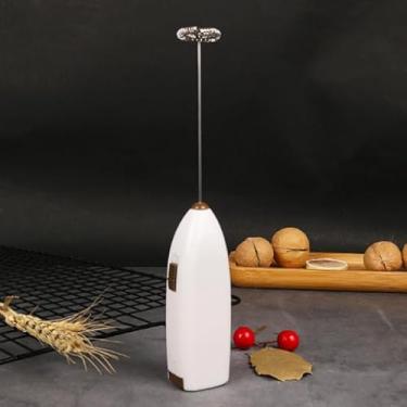 Imagem de Misturador Elétrico Portátil Batedor Para Claras de Ovos Café e Leite – Mixer Prático e Compacto para Cozinha Cores Sortidas