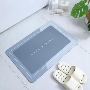 Imagem de QUADRADO CINZA,Kit 2 TAPETE