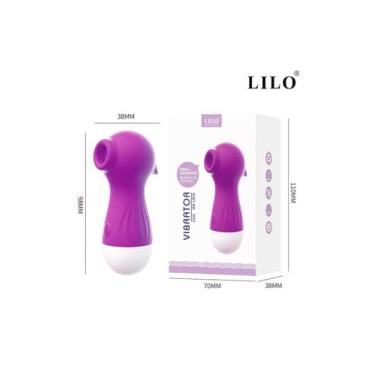 Imagem de Estimulador Sugador Recarregável Seahorse LILO, Roxo