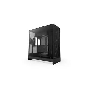 Imagem de Gabinete Gamer NZXT H9 Flow (2025) Dual-Chamber, Mid Tower, ATX, Lateral em Vidro, Preto - CM-H92FB-01