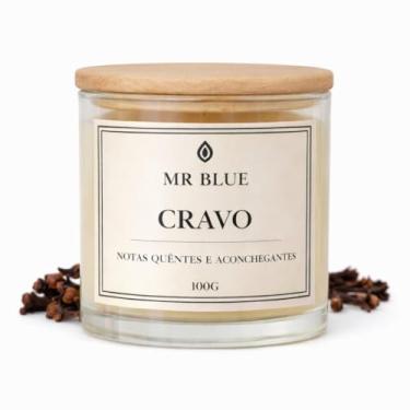 Imagem de Vela Aromatica Mr Blue 100g - Cravo