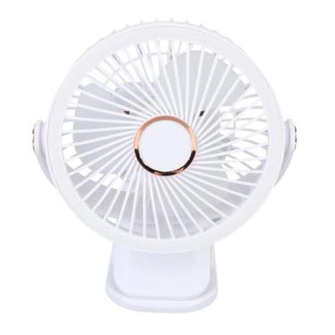 Imagem de Generic Ventilador de Mesa Pequeno, Ventilador de Mesa Recarregável Multifuncional para Dormitório (#1)