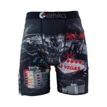 Imagem de Cuecas Boxer Respiráveis Para Homens plus Size ETHIKA, Roupa De Banho 