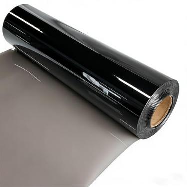 Imagem de Tecido de vinil transparente de calibre 12, 30 cm de largura x 10 metros, tecido de estofamento de vinil impermeável e flexível para bolsas de cosméticos, bolsas de vestuário, proteção de móveis