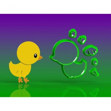 Imagem de Cortador Fazendinha - Pintinho Corpo Modular Tamanho 6 Cm