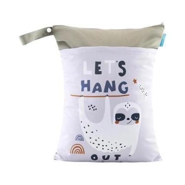 Imagem de Bolsa Impermeável Reutilizável Para Fraldas Com Impressão Digital One 