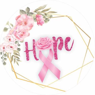 Imagem de Painel de Tecido Sublimado Redondo Hope c/ Elástico - Fabrika de festa