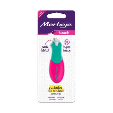 Imagem de Cortador De Unhas  Verde / Pink