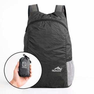 Imagem de Mochila Unissex Outdoor 13 Litros Dobrável com Costura Reforçada - Mek