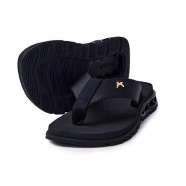 Imagem de Chinelo Infantil Kenner Rakka Kids Menino Conforto Original -, Preto, 