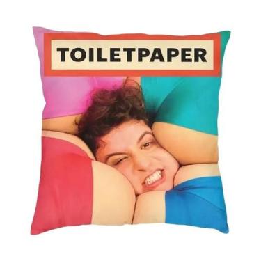 Imagem de Capa De Almofada Quadrada Com Estampa 3D De Natal, Dupla Face, Para De