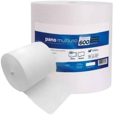 Imagem de Pano multiuso limpeza lavável branco 600 un 28x40 cm - E A COSTA EMBAL