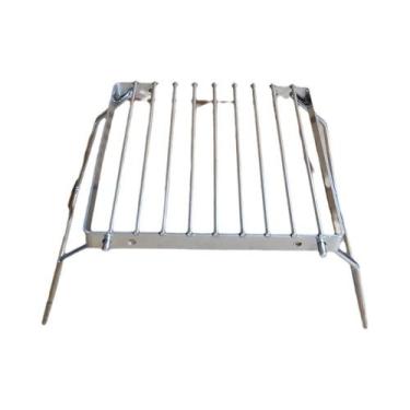 Imagem de Suporte Para Fogão Externo Em Aço Inoxidável Com Altura Ajustável, Ban