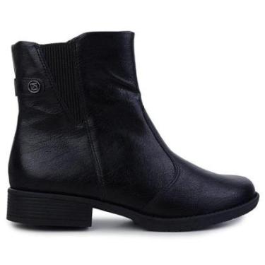 Imagem de Bota Feminina Piccadilly Cano Curto Preto - 653025-03-Feminino