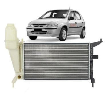 Imagem de Radiador Celta 2000 2001 2002 2003 2004 2005 C/res Sem Ar - Zani Radia