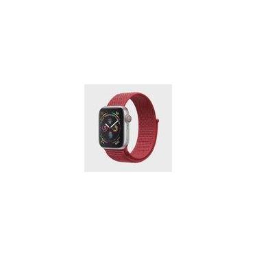 Imagem de Pulseira Nylon Loop Compatível Apple Watch 42mm e 44mm VERMELHO - xdor