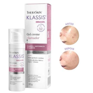 Imagem de Gel Creme Clareador Facial Klassis EMULGEL 30g - TheraSkin