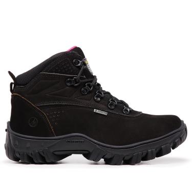 Imagem de Bota Coturno Feminino Tênis Adventure Trilha Trabalho Couro legitimo-Feminino