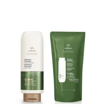 Imagem de Creme de Pentear de Definição para Cabelos Cacheados Lumina 300 ml + r