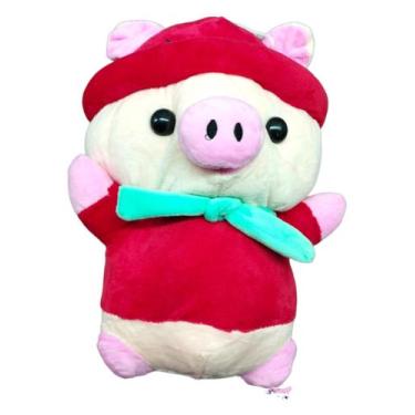 Imagem de Bicho De Pelúcia Macio, Porquinho Pig Fofinho Divertido 23cm - Toy Hom