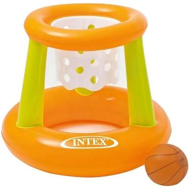 Imagem de Conjunto de Basquete Flutuante Wet Set Collection para Piscina Ou Praia Transparente Intex