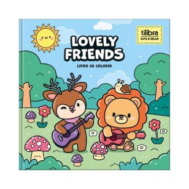 Imagem de Livro de Colorir Tilibra Relax Life 46Fls 220x220mm Capa Dura - Lovely