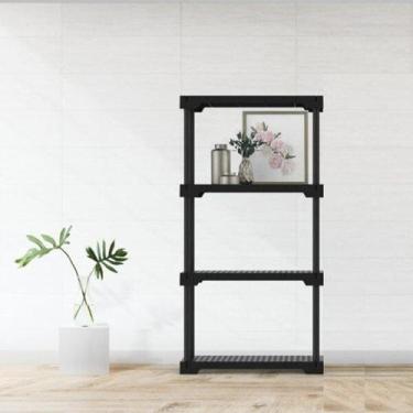 Imagem de Estante Modular 4 Prateleiras Poly Eco Grifit Preto