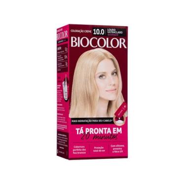 Imagem de Tintura de Cabelo em Creme Biocolor Cor Louro Ultra Claro Exuberante 1