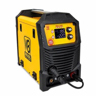 Imagem de Máquina de Solda Multiprocesso 195i 220V MIG Sem Gás MMA TIG Lift V8 B