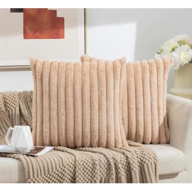 Imagem de CAPA P/ ALMOFADA EM PELUCIA WAVE SOFT  2 Lados - 50X50 CM - S DECOR, C