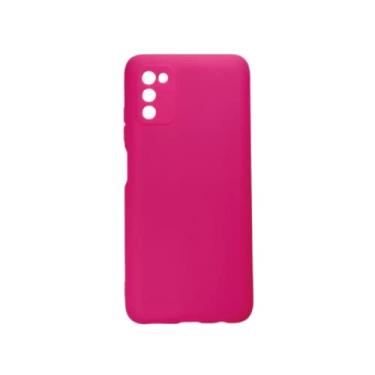 Imagem de Capa Capinha Case Silicone Aveludada com Proteção Câmera Para Samsung Galaxy A03S Tela 6.5"