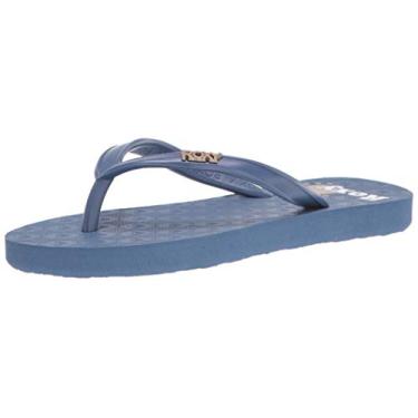 Imagem de Roxy Sandália feminina Viva Stamp, Azul Baja 211, 12 Little Kid