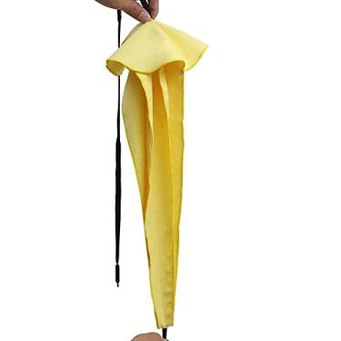 Imagem de Bnineteenteam Pano de limpeza de saxofone, pano de limpeza de clarinete de saxofone macio ferramenta para limpeza interna de tubo para flauta oboé clarinete saxofone (amarelo) acessórios de desempenho