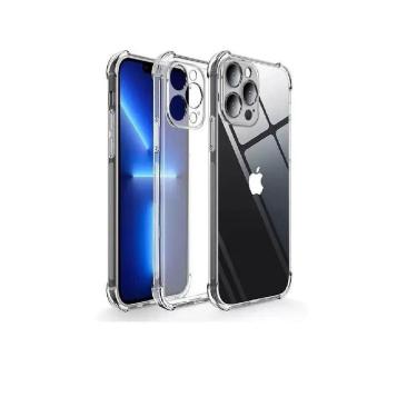 Imagem de  Capa Antishock Case Bordas Reforçadas Compatível Ipho.ne 13 Pro (6.1) 