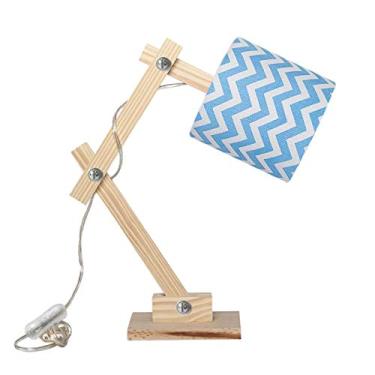 Imagem de Luminaria Articulada Carambola Chevron Azul