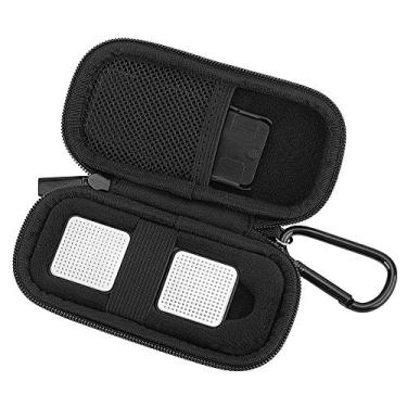 Imagem de Yinke Capa rígida para monitor cardíaco móvel AliveCor Kardia ECG/ECG sem fio de 6 derivações, capa protetora de viagem bolsa de armazenamento