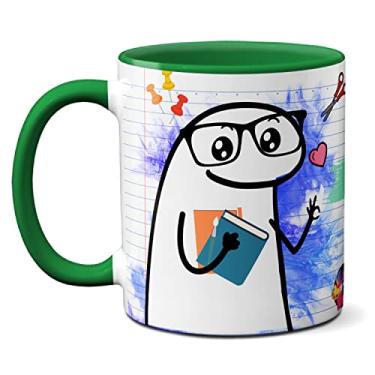 Imagem de Caneca Professor De Artes Vocês São O Futuro Do Nosso País (Verde)