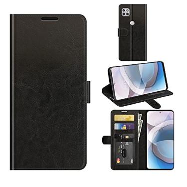 Imagem de YUNCHAO Caixa de telefone Para Motorola Moto One 5G ACE R64 TEXTURA ÚNICA CASA DE PROTEÇÃO DE FLIP HORIZONTAL COM ATRADORES E CARTÃO E CATAGEM E FORTE E FOTO capa para celular