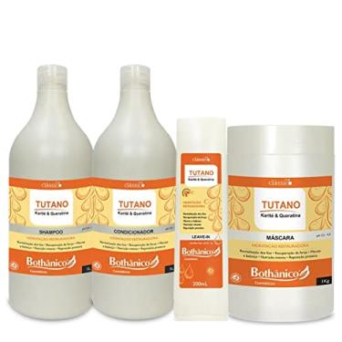 Imagem de Kit Tutano Bothânico Shampoo Condic Máscara 1 Lt e Leave In