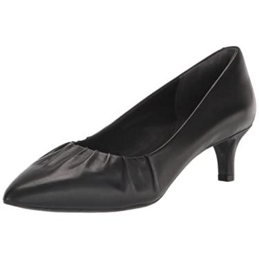 Imagem de Rockport Sapato feminino Total Motion Kalila Gather, Couro preto, 7.5