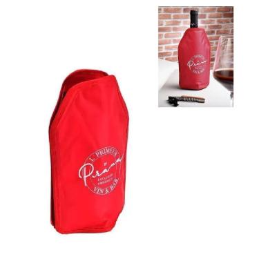 Imagem de Bolsa Termica Wine Bag Sacola Luxo Cooler Vinho Congelante